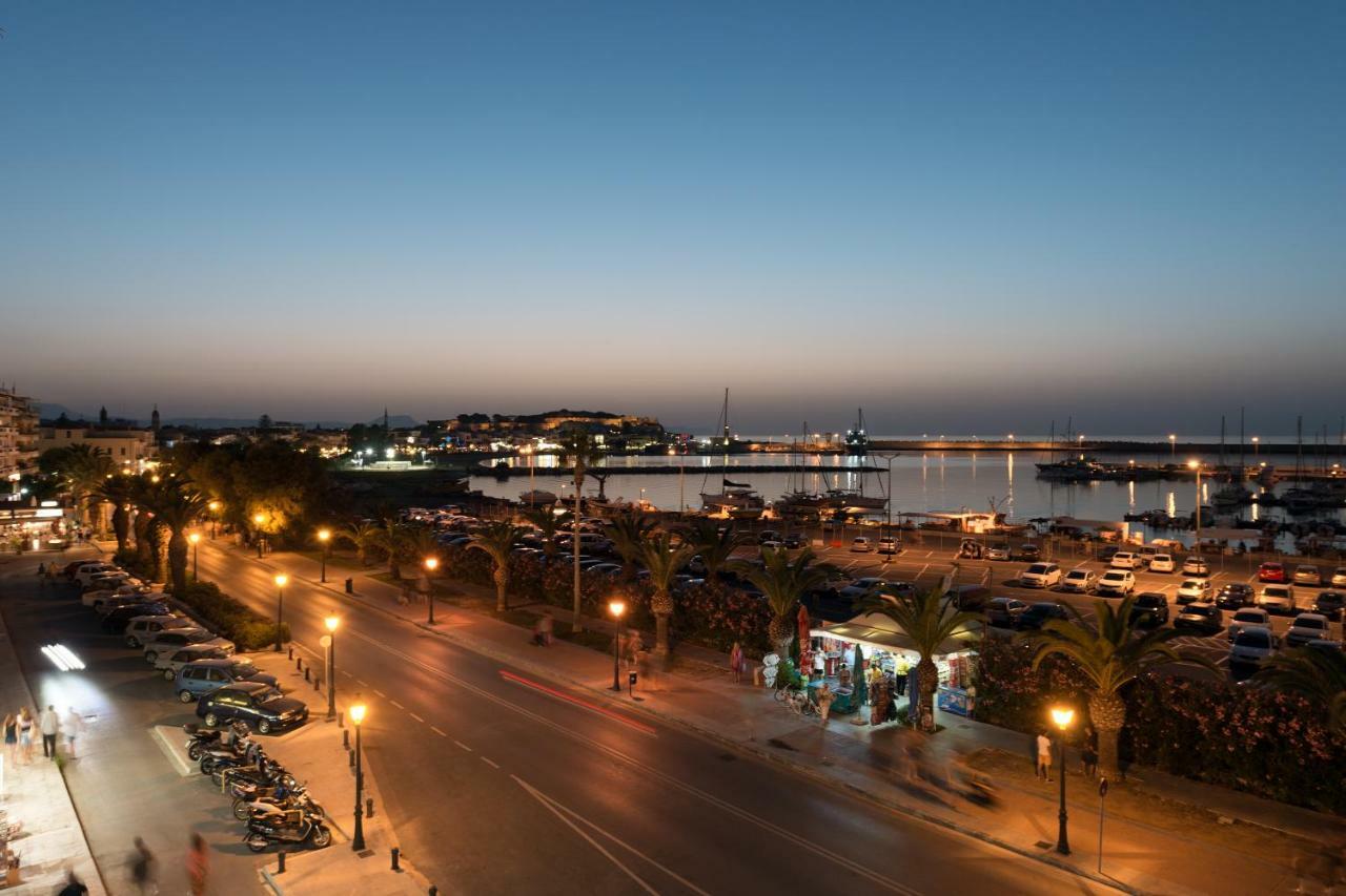 Beachfront Apartment! Rethymno Eksteriør bilde